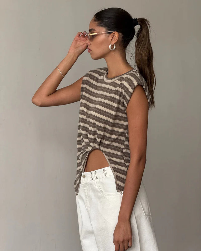 Poly Denim Bermuda Shorts