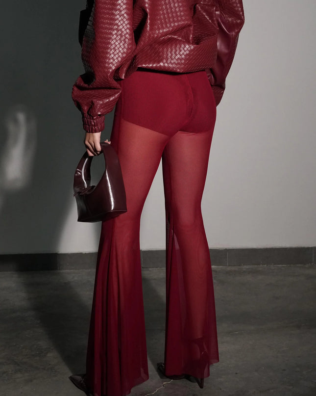 Carlos-Bordeaux Pants