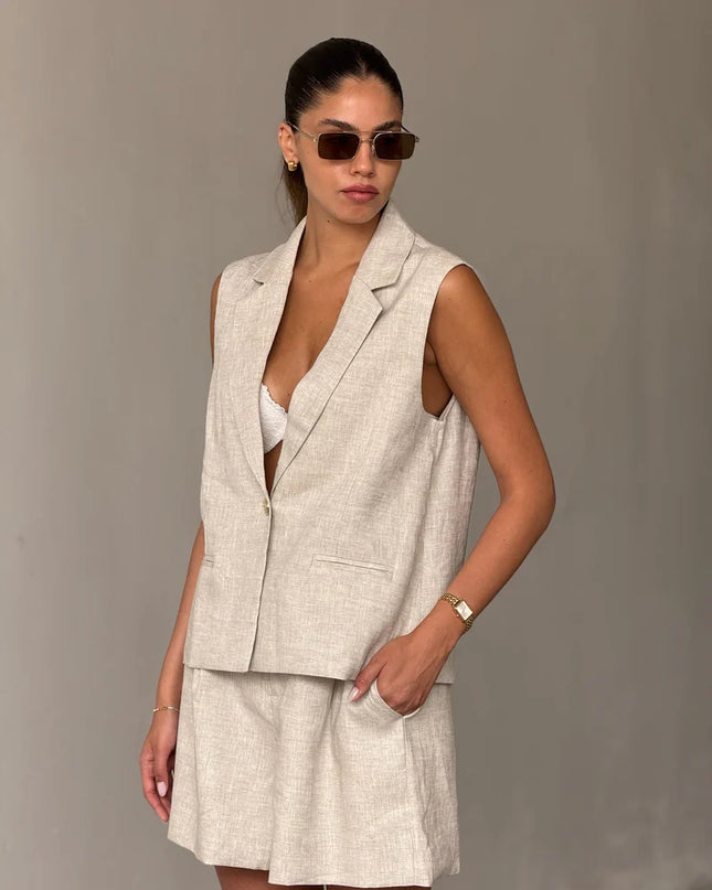 Linen Vinnie suit