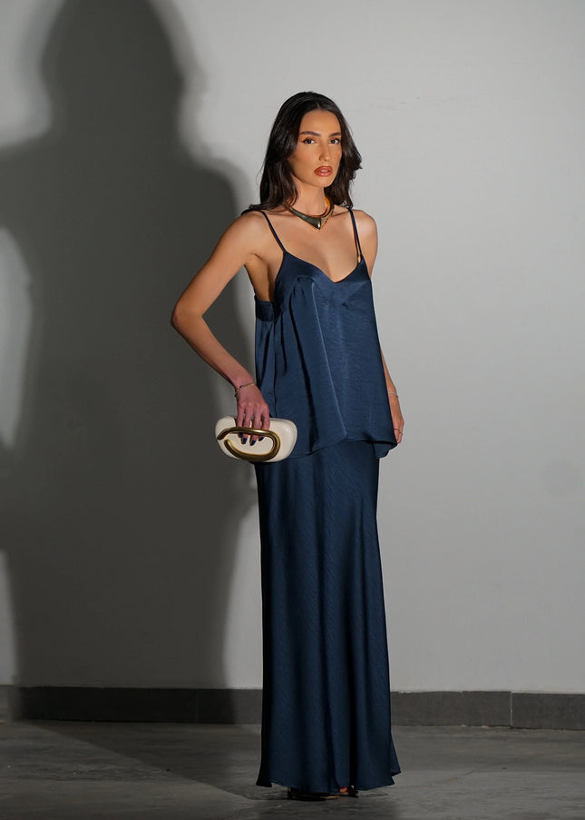 Theodora suit-blue