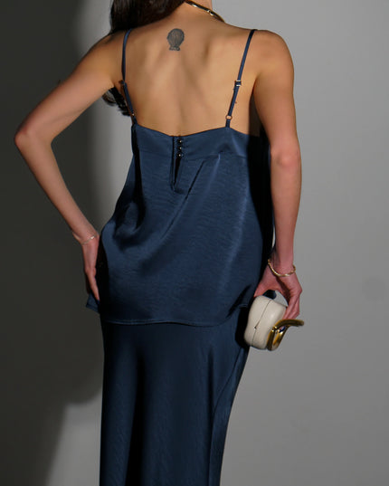 Theodora suit-blue